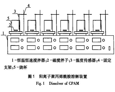 圖1陽離子聚丙烯酰胺溶解裝置